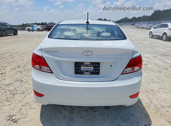 KMHCT4AE2HU371215 2017 HYUNDAI ACCENT White Вид ззаду