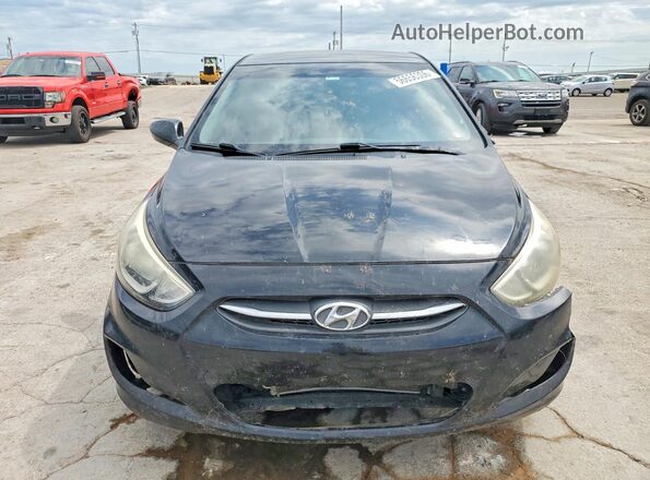 KMHCT4AE3GU021638 2016 HYUNDAI ACCENT Black Вид спереду