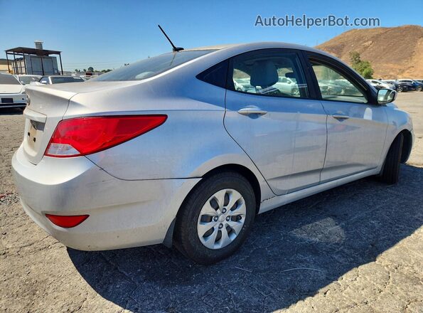 KMHCT4AE3HU340023 2017 HYUNDAI ACCENT Silver უკანა მარჯვენა