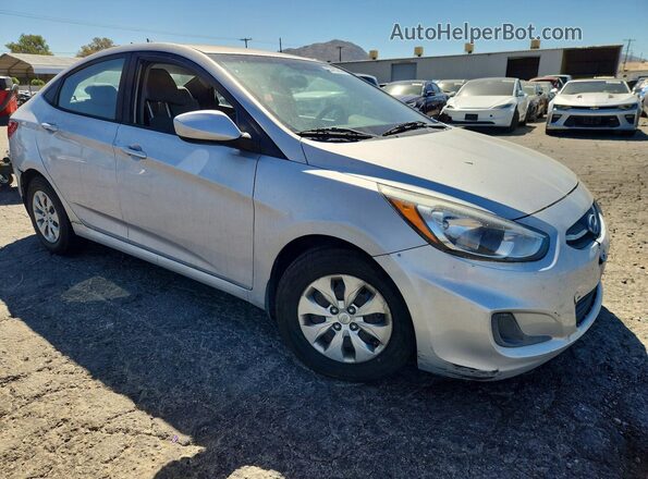 KMHCT4AE3HU340023 2017 HYUNDAI ACCENT Silver წინა მარჯვენა