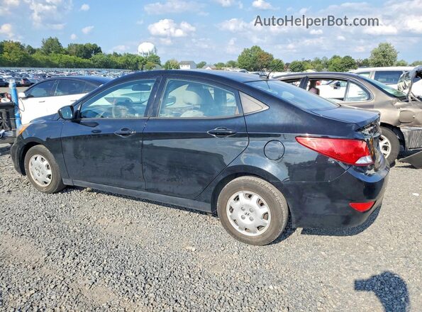 KMHCT4AE3HU375502 2017 HYUNDAI ACCENT Black Rear left