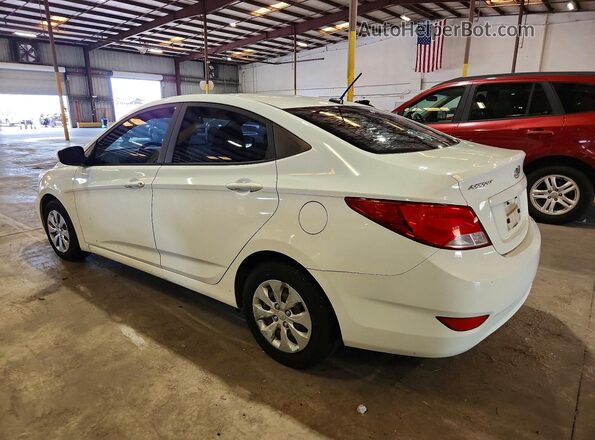 KMHCT4AE4GU962791 2016 HYUNDAI ACCENT White უკანა მარცხენა