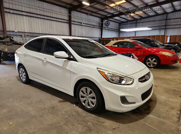 KMHCT4AE4GU962791 2016 HYUNDAI ACCENT White წინა მარჯვენა