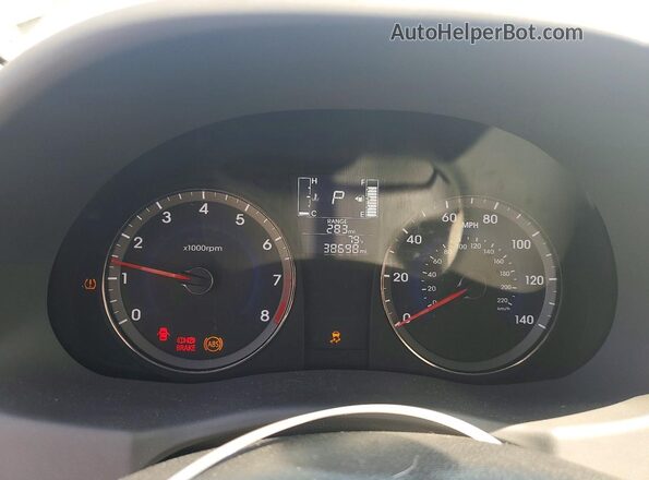 KMHCT4AE4HU342735 2017 HYUNDAI ACCENT Серебряный Вид щитка приборов