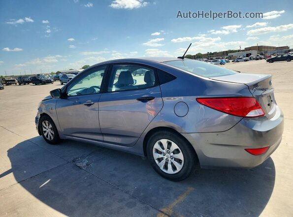 KMHCT4AE5HU205271 2017 HYUNDAI ACCENT Gray უკანა მარცხენა