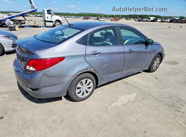 KMHCT4AE5HU205271 2017 HYUNDAI ACCENT Gray უკანა მარჯვენა