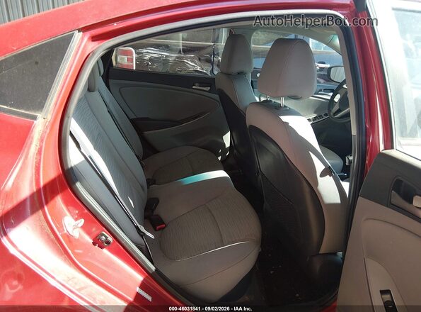 KMHCT4AE5HU215900 2017 HYUNDAI ACCENT Red Vista de la etiqueta del VIN