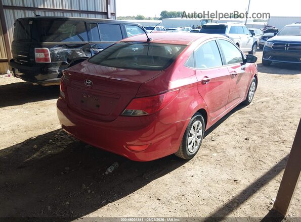 KMHCT4AE5HU215900 2017 HYUNDAI ACCENT Red Trasero derecho
