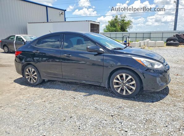 KMHCT4AE5HU249674 2017 HYUNDAI ACCENT Black Delantero derecho