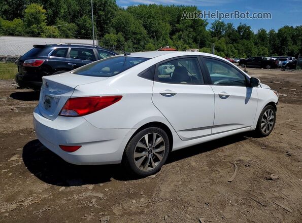 KMHCT4AE5HU254857 2017 HYUNDAI ACCENT White Հետևի աջ