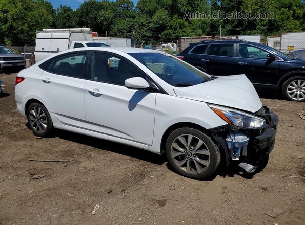 KMHCT4AE5HU254857 2017 HYUNDAI ACCENT White Առջևի աջ
