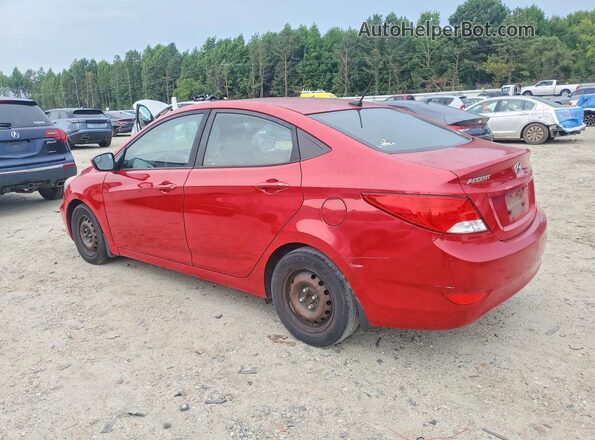 KMHCT4AE6GU139912 2016 HYUNDAI ACCENT Красный Задняя левая четверть