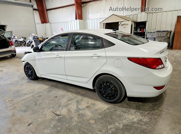 KMHCT4AE6GU976157 2016 HYUNDAI ACCENT White Задня ліва чверть