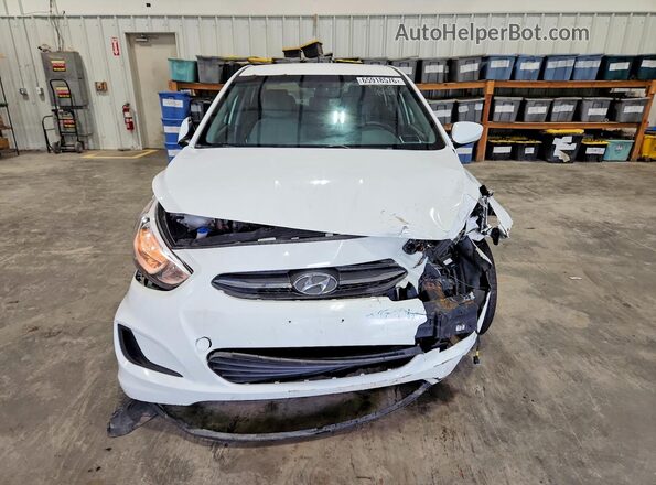 KMHCT4AE6GU976157 2016 HYUNDAI ACCENT White Вид спереду
