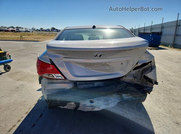 KMHCT4AE7HU172175 2017 HYUNDAI ACCENT White Вид ззаду
