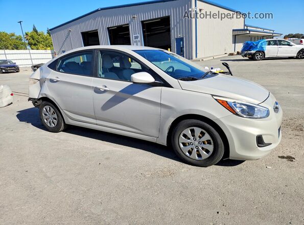 KMHCT4AE7HU172175 2017 HYUNDAI ACCENT White Передня права чверть