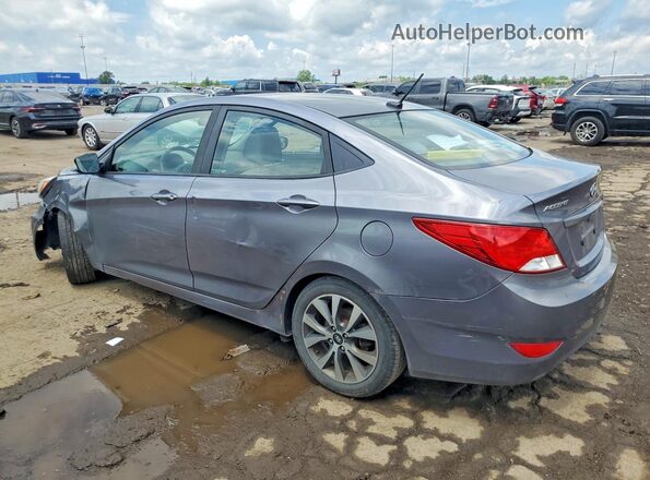 KMHCT4AE7HU331261 2017 HYUNDAI ACCENT Gray Tył lewy