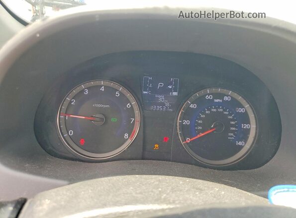 KMHCT4AE7HU331261 2017 HYUNDAI ACCENT Gray Widok zestawu wskaźników