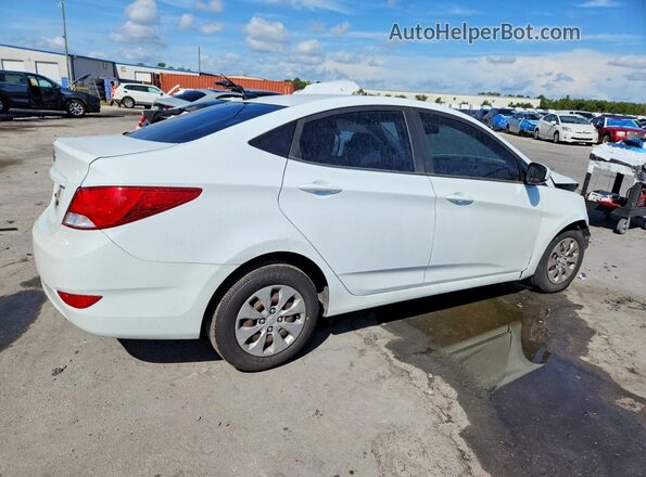 KMHCT4AE8GU091118 2016 HYUNDAI ACCENT White Rear right