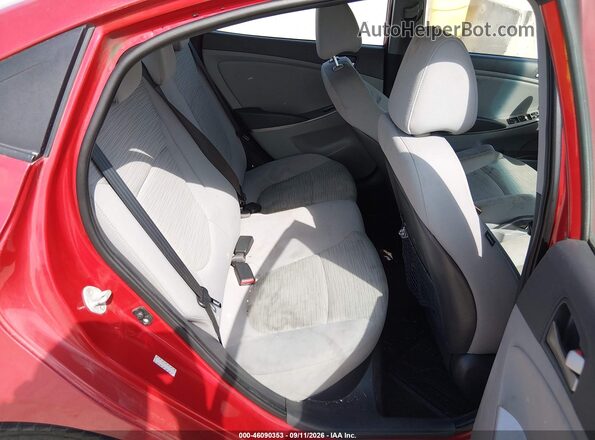 KMHCT4AE8HU285892 2017 HYUNDAI ACCENT Красный Вид наклейки с VIN-кодом