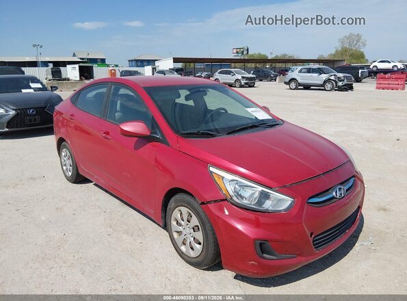 KMHCT4AE8HU285892 2017 HYUNDAI ACCENT Красный Панорамный вид салона 360°