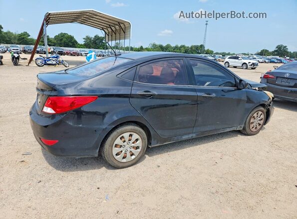 KMHCT4AE8HU355486 2017 HYUNDAI ACCENT Black Trasero derecho