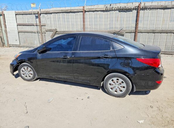 KMHCT4AEXGU136964 2016 HYUNDAI ACCENT Black Tył lewy