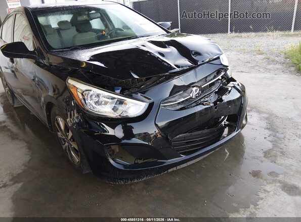 KMHCT4AEXHU337071 2017 HYUNDAI ACCENT Черный Вид щитка приборов