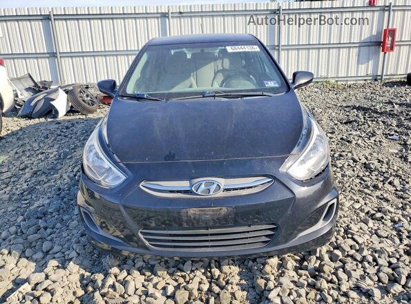 KMHCT5AE0HU326196 2017 HYUNDAI ACCENT Black Вид спереду