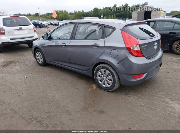 KMHCT5AE2GU281194 2016 HYUNDAI ACCENT Серый Задняя левая четверть