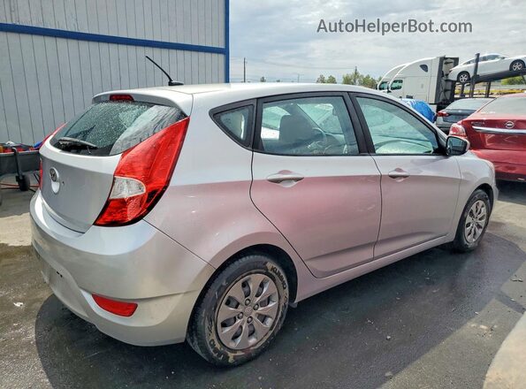 KMHCT5AE3GU283603 2016 HYUNDAI ACCENT Silver Tył prawy