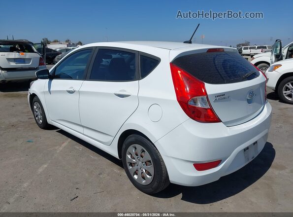 KMHCT5AE3HU325236 2017 HYUNDAI ACCENT White Tył lewy
