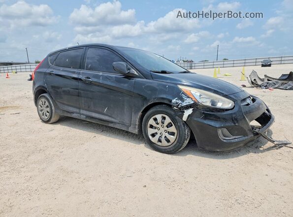 KMHCT5AE4HU315637 2017 HYUNDAI ACCENT Black Delantero derecho