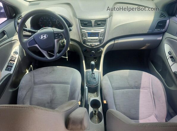 KMHCT5AE4HU315637 2017 HYUNDAI ACCENT Black Vista del salpicadero