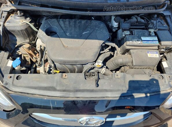 KMHCT5AE4HU349948 2017 HYUNDAI ACCENT Black უკანა სალონის ხედი