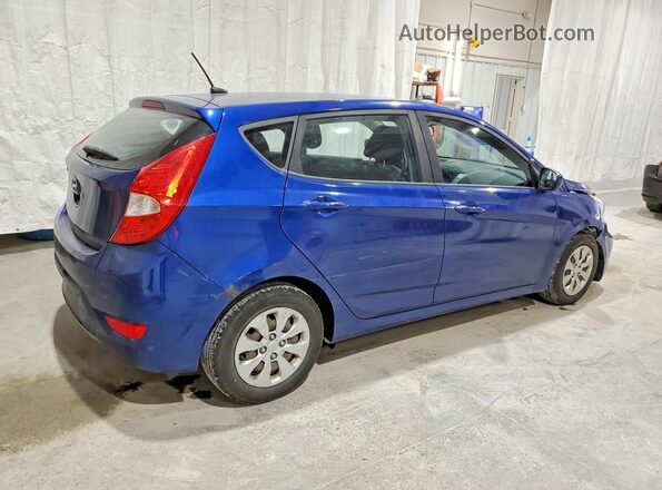 KMHCT5AE5GU271095 2016 HYUNDAI ACCENT Blue Հետևի աջ