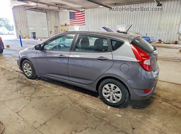 KMHCT5AE7HU302073 2017 HYUNDAI ACCENT Серый Задняя левая четверть