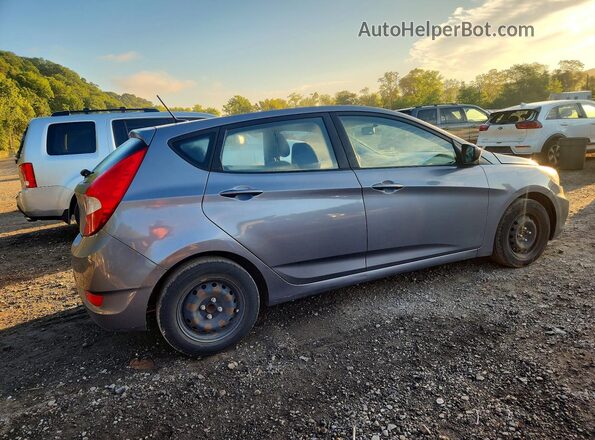 KMHCT5AE7HU320069 2017 HYUNDAI ACCENT Gray Հետևի աջ