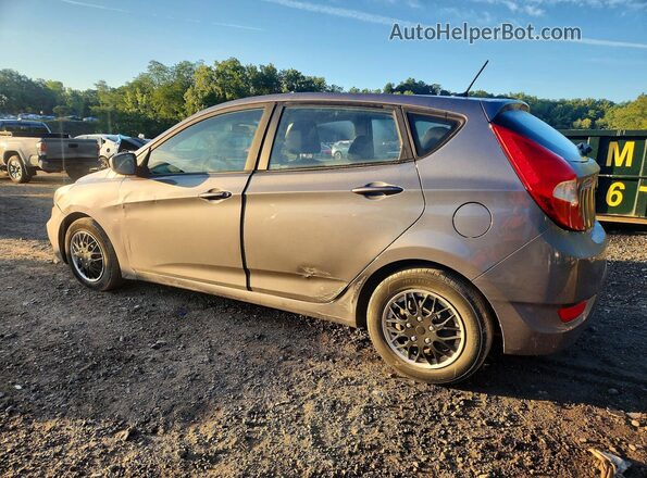 KMHCT5AE7HU320069 2017 HYUNDAI ACCENT Gray Հետևի ձախ