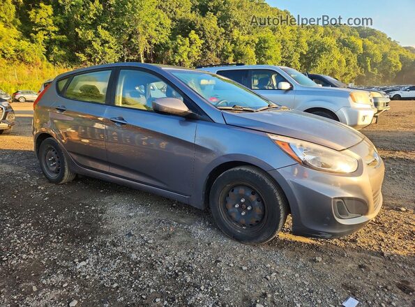 KMHCT5AE7HU320069 2017 HYUNDAI ACCENT Gray Առջևի աջ