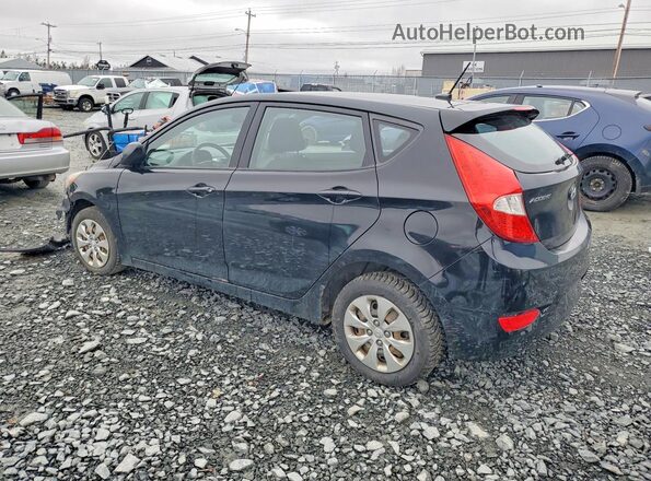 KMHCT5AE8GU296475 2016 HYUNDAI ACCENT Black Tył lewy