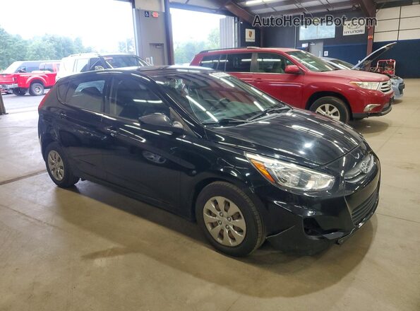 KMHCT5AE8HU362461 2017 HYUNDAI ACCENT Black წინა მარჯვენა