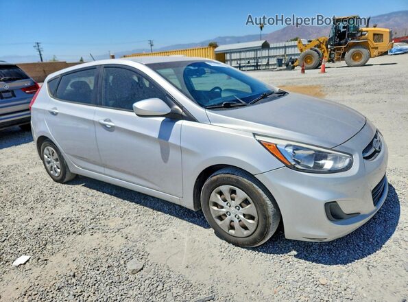 KMHCT5AE9GU270774 2016 HYUNDAI ACCENT Silver Przód prawy