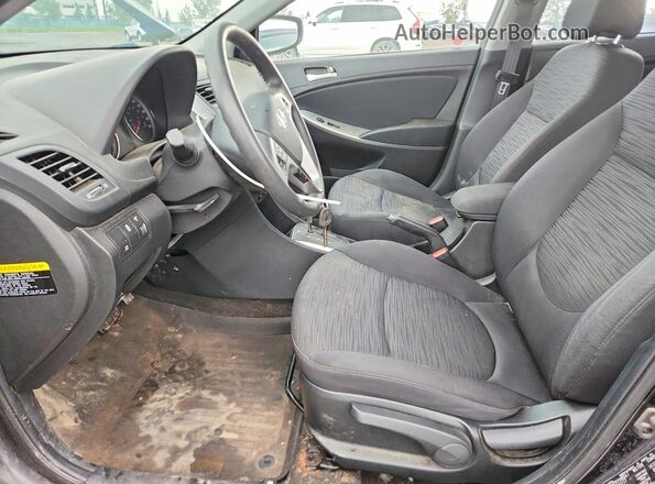 KMHCT5AEXHU356094 2017 HYUNDAI ACCENT Black Vista interior delantera