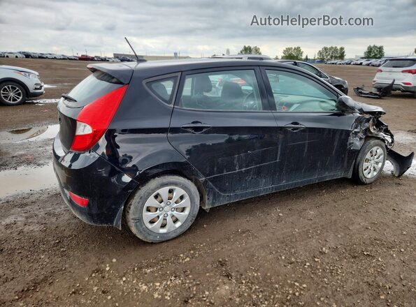 KMHCT5AEXHU356094 2017 HYUNDAI ACCENT Black Trasero derecho