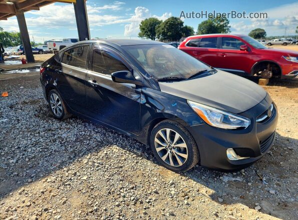 KMHCU4AE0GU159764 2016 HYUNDAI ACCENT Black Առջևի աջ