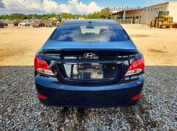 KMHCU4AE0GU159764 2016 HYUNDAI ACCENT Black Հետևի տեսք