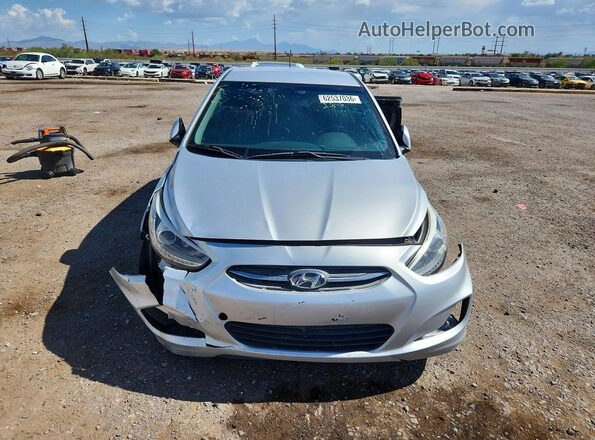KMHCU5AE3HU351624 2017 HYUNDAI ACCENT Silver Вид спереду