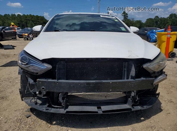 KMHD04LB1JU483235 2018 HYUNDAI ELANTRA White Vista frontal