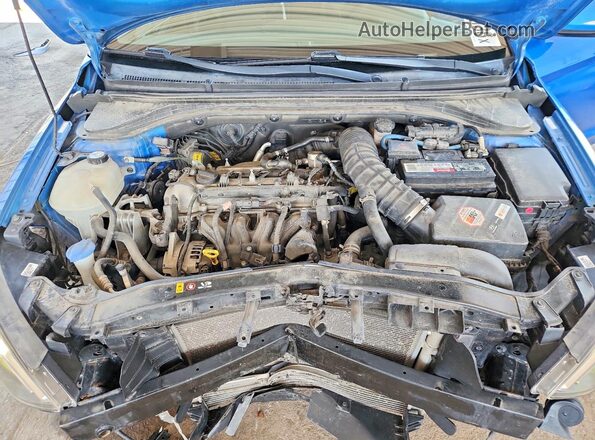 KMHD04LB8JU519177 2018 HYUNDAI ELANTRA Blue Vista interior trasera